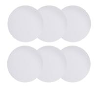 Alipis Vetro per Lampadari in Plastico Bianco Ricambi 6 Pezzi Paralume Diffusore Antiabbagliante per Lampade da Soffitto per Camera da Letto e Stanza Ragazzo Ragazza