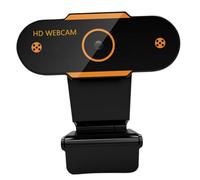 Alipis Webcam USB con Microfono Integrato e Base Regolabile, Camera per Diretta Streaming e Videoconferenze, Design in Plastica Nera ad Alta Sensibilità