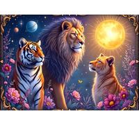 Alipson Puzzle - Puzzle Cosmo felino - 1000 Pezzi