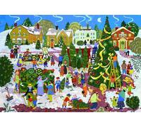 Alipson Puzzle - Puzzle Festa dell'albero di Natale - 1000 Pezzi