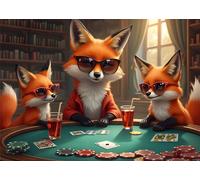 Alipson Puzzle - Puzzle Il bluff delle volpi - 500 Pezzi