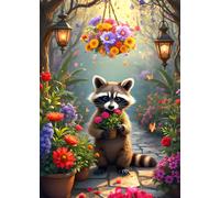 Alipson Puzzle - Puzzle Il giardino segreto del procione - 500 Pezzi