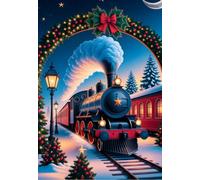 Alipson Puzzle - Puzzle Il magico treno di Natale - 1000 Pezzi