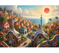 Alipson Puzzle - Puzzle Il sogno di Barcellona - 500 Pezzi
