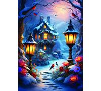 Alipson Puzzle - Puzzle Scena invernale incantata - 500 Pezzi