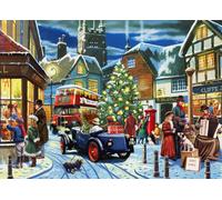 Alipson Puzzle - Puzzle Strade di Natale - 1500 Pezzi