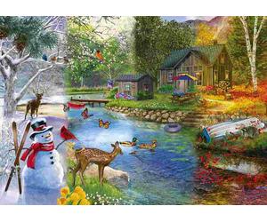 Alipson Puzzle - Puzzle Transizioni stagionali - 1000 Pezzi