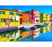 Alipson Puzzle - Puzzle Una pausa a Burano, Italia - 1000 Pezzi