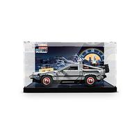ALiquid Vetrina acrilica per Lego La macchina del tempo dal futuro 10300, 3 mm acrilico vetrina per Lego 10300 (non inclusi)