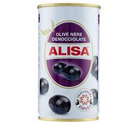 Alisa Olive Nere Denocciolate in Salamoia, 340g