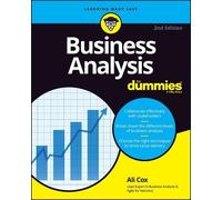 Alison Cox Business Analysis For Dummies (Tascabile)