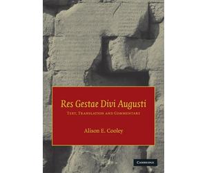 Alison E. Cooley Augustus Res Gestae Divi Augusti (Tascabile)