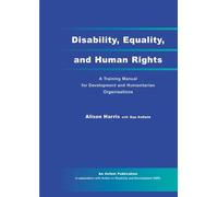 Alison Harris Disability, Equality and Human Rights (Tascabile)