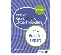 Alison Head CEM 11+ Verbal Reasoning & Cloze Procedure Practice Pape (Tascabile)