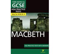 Alison Powell Macbeth AQA Practice Tests: York Notes for GCSE the be (Tascabile)