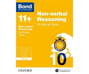 Alison Primrose Bond 1 Bond 11+: Non-verbal Reasoning: 10 Minute Tes (Tascabile)