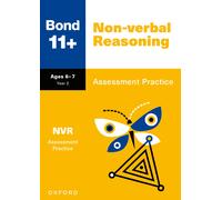 Alison Primrose Bond 11+ Non-verbal Reasoning Assessment Practice Ag (Tascabile)