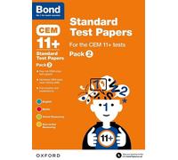 Alison Primrose Michellejoy Hughes Bo Bond 11+: CEM: Standard Test (Tascabile)