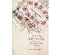 Alison Rowley Open Letters (Tascabile)