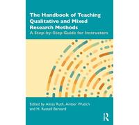 Alissa Ruth The Handbook of Teaching Qualitative and Mixed Research (Tascabile)