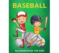 Alisscia B Baseball Coloring Book for Kids (Tascabile)