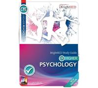 Alistair Barcla BrightRED Study Guide CfE Higher Psychology - New Ed (Tascabile)