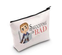 Alistair - Trousse per trucchi, idea regalo romantica, con cerniera, motivo: Swooping is Bad Gifts, Swooping Regno Unito
