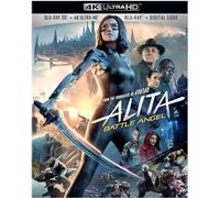 Alita: Battle Angel (4K UHD Blu-ray) Rosa Salazar Christoph Waltz Mahershala Ali