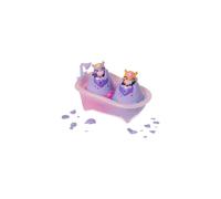 Alive, Make a Splash Playset with 15 Accessories, Bathtub, 2 Colour-Change Mini Figures in Self-Hatching Eggs, Kids' Toys for Girls and Boys