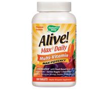 Natures Way - Alive!® Multivitaminico Massima Potenza Max3 (180 compresse)