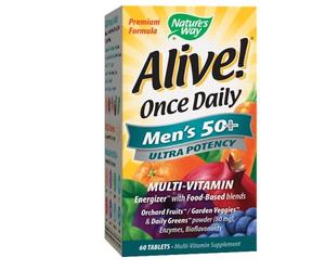 Alive Multivitamina Ultra Per Uomini 50+ 60 Compresse
