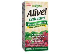 Alive Supporto Per Le Ossa Di Calcio 60 Compresse Di Nature's Way