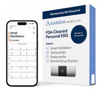 AliveCor KardiaMobile 6L ECG Portatile Distribuito da OMRON