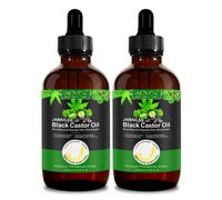 ALIVER Olio di ricino per la Cura di capelli e pelle 2x120 ml Maschera