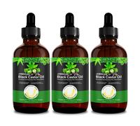 ALIVER Olio di ricino per la Cura di capelli e pelle 3x120 ml Maschera