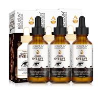 ALIVER Siero occhi con caffeina, collagene e acido ialuronico 3x30 ml