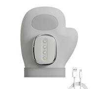 Alivura Therapeutic Glove, Hand Massager with Heat and Compression, Smart Finger Massager Glove, with 3 Modes and 5 Intensity Levels, Suitable for Home Office Use (1 Set)