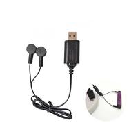 Aliwisdom Caricabatterie universale agli ioni di litio da 3,7 V, magnetico, 60 cm, cavo di ricarica rapida USB, compatibile con tutti i modelli di batterie agli ioni di litio da 3,7 V