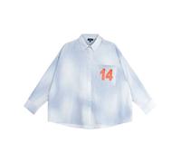 ALIX The Label - Camicetta a Righe Sbiadite - - Blouses & Shirts - Donna - Blu - L