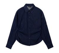 ALIX The Label - Camicetta in Denim con Vita Sagomata - - Blouses & Shirts - Donna - Blu - S