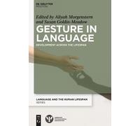 Aliyah Morgenstern Gesture in Language (Copertina rigida)