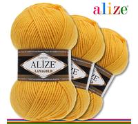Alize 3 x 100 G Lanagold Lana Filo Per Uncinetto E Maglia Universale 52 Colori