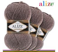 Alize 3 x 100 G Lanagold Lana Filo Per Uncinetto E Maglia Universale 52 Colori