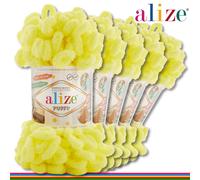 Alize 5 x 100 G Puffy Ciniglia Filo Lana Lavoro a Maglia Particolarità 76 Colori