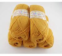 Alize Baby Best Uni, 5 gomitoli di lana turca da 100 g (281)
