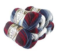 Alize BURCUM - Gomitolo di Lana, 500 g, Colori Assortiti