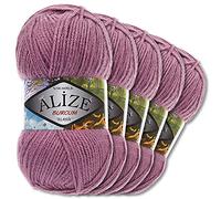 Alize - Gomitolo di lana Burcum da 100 g, colore: Rosa 28