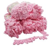 Alize Puffy, 5 gomitoli di lana da 100 g, 500 g, per lavoro a maglia senza ago Rosa 185