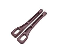 ALJLA 2 Pezzi Riempitivo per Sedili Auto per Audi A6 Avant 2008-2024 2025,Riempire Lo Spazio tra Sedile E Console,Car Seat Gap Plug,Fermare Le Cose da Cadere-Facile da Installare,B-Brown