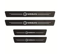 ALJLA Protezione Porta Soglia Sticker per Nissan Terrano II 1993-2006,Fibra di Carbonio Auto Esterno Piastra Batticalcagno,Anti-Graffio Scuff Adesivi Styling Decorativi Accessori